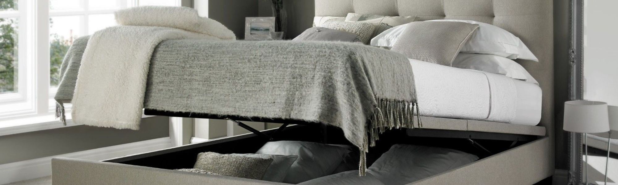 Fabric Ottoman Bedsteads
