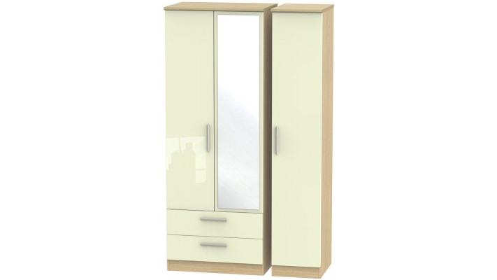 Knightsbridge Cream Gloss Light Oak