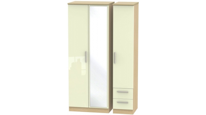 Knightsbridge Cream Gloss Light Oak